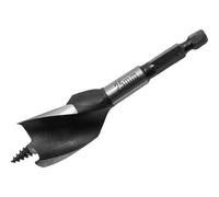 Faithfull Tri-Point Speed Auger Bit 25Mm Stubby