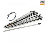 Faithfull TS1-4-79680-316 Stainless Steel Cable Ties 7.9 X 680Mm (Pack 50)