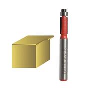 Faithfull Tungsten Carbide Mini Trim Router Bit 6.3mm X 12.7mm With 1/4 Inch Shank