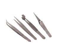 Faithfull Tweezer Set, 4 Piece Multi Colour (One Size)