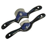 Faithfull Twin Pack Spokeshaves Set - 1 Concave & 1 Convex For Woodworking