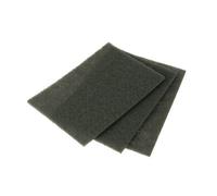Faithfull Hand Sanding Pad FAIAHPGREY 230 x 150mm Ultra Fine Grey Pack of 10