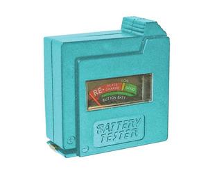 Faithfull Universal Battery Tester For Aa Aaa C D 9V Batteries