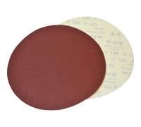 Faithfull Unpunched Drywall Sanding Discs 225mm 225mm Assorted Pack of 10