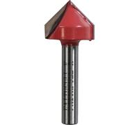 Faithfull FAIRB51 Router Bit TC V Groove 1/4in 13.0mm x 19.1mm