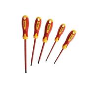 Faithfull VDE Soft Grip Screwdriver Set, 5 Piece