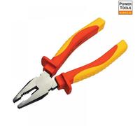 Faithfull VDE01001-7 Vde Combination Pliers 190Mm