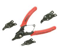Faithfull Versatile 5-Piece Circlip Pliers Set For Internal And External Use