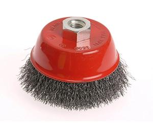 Faithfull WBC100S Wire Cup Brush 100 x M14 x 2 Stainless Steel / 0.30mm