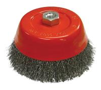 Faithfull WBC150 Wire Cup Brush 150 x M14 x 2/0.30mm