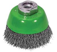 Faithfull 0107514430 Wire Cup Brush 75Mm M14X2 0.30Mm Stainless Steel Wire