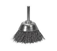 Faithfull Crimped Wire Cup Brush 75mm 6mm Shank