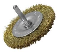 Faithfull FAIWBS75CB Wire Brush 75mm x 0.20 x 6mm Shank