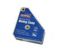 Faithfull Welding Magnet Square 110 X 95mm Multi Colour (110 X 95 X 19mm)