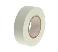 Faithfull White Pvc Electrical Tape - 19mm X 20M - Versatile And Durable