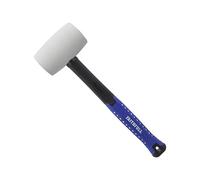 Faithfull Rubber Mallet FAIRMWF24 White 24oz Fibreglass Shaft