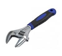 Faithfull Wide Mouth Adjustable Spanner 200mm Multi Colour (200mm)