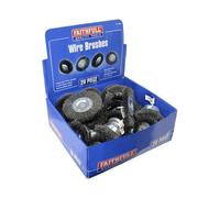 Faithfull Wire Brush Assortment 20 Piece Faiwba20