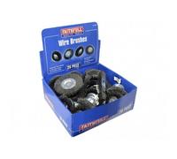 Faithfull Wire Brush Ortment 20 Piece Multi Colour (One Size)