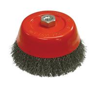 Faithfull Wire Cup Brush 60, 75, 80, 100, 125, 150mm | Full Range | Clean Metal