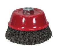 Faithfull Wire Cup Brush 60, 75, 80, 100, 125, 150mm | Full Range | Clean Metal