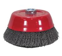 Faithfull Wire Cup Brush 60, 75, 80, 100, 125, 150mm | Full Range | Clean Metal