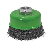 Faithfull Wire Cup Brush 60, 75, 80, 100, 125, 150mm | Full Range | Clean Metal