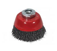 Faithfull Wire Cup Brush Multi Colour (60 X M14 X 2 0.30mm)