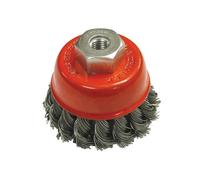 Faithfull Wire Cup Brush Twist Knot
