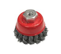 Faithfull Wire Cup Brush Twist Knot