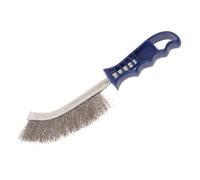 Faithfull Wire Scratch Brush Blue (Stainless Steel Blue Handle)