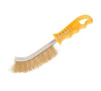 Faithfull Wire Scratch Brush Yellow (Br Yellow Handle)