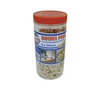 Faithfull Beechwood Dowels - 6mm x 30mm (Tub of 300)
