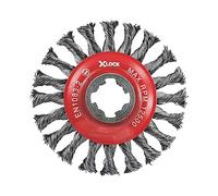 Faithfull X-LOCK Conical Wire Brush 115 x 12mm