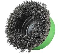 Faithfull 01075XL430 X-Lock Wire Cup Brush 75Mm M14X2 0.30Mm Stainless Steel Wire