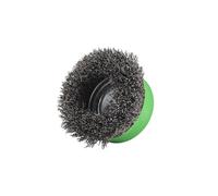 Faithfull - X-LOCK Wire Cup Brush 75mm M14x2, 0.30mm Stainless Steel Wire