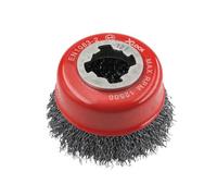 Faithfull X-Lock Wire Cup Brush 75mm M14X2 0.30mm Steel Wire Faiwbc75Xl