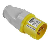 Faithfull Yellow Plug 16 amp 110v