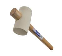 All-Rubber Mallet - White 57MM 2.25 Inch