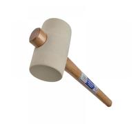 Faithfull YY08RU025H Rubber Mallet - White 794G (28Oz)