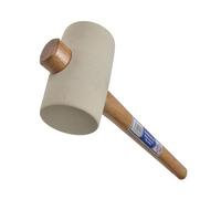 Faithfull FAIRMW3 Rubber Mallet - White 76mm