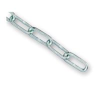Faithfull Zinc Plated Chain 3mm x 2.5m - Max. Load 80kg