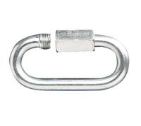 Faithfull Zinc Plated Quick Repair Links - 5mm Pack Of 4 For Temporary Fastenings