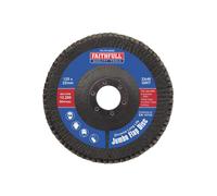 Faithfull Zirconia Abrasive Jumbo Flap Discs
