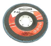 Faithfull Zirconium Abrasive Flap Disc 125mm Fine