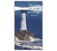 Faithfully Yours 2026-2027 Pocket Calendar and Planner (The Lord will Guide You Always)