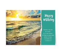 Faithfully Yours Bulk Birthday Greeting Card, 50 Pack