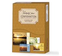 Faithfully Yours Designer Greetings Inspirational Confirmation Boxed Card Assortment, Gift of the Spirit with Biblical Scripture Verses (Box of 12 Greeting Cards with Envelopes)