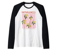 Faithfulness Olive Branch Christian Bible Verse Raglan Baseball Tee