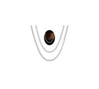 FaithHeart Chunky Miami Cuban Link Chain Necklace for Men - Gold Plated/Black Stainless Steel Hip Hop Chains Necklaces, 6/10/14mm Width 18/20/22/24/26/28 Inch Length, with Gift Box, Length 28 Inches